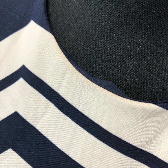 Ann TAYLOR geometric print sheath dress xs - Picture 2 of 6